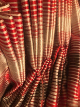 Load image into Gallery viewer, Huge Super Faux Silk Interlined Curtains 90”w x 68” d (6" hem)
