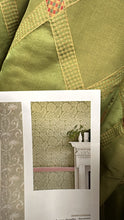 Load image into Gallery viewer, Stunning Satin Embroidery INTERLINED Curtains 106”d x 108” Width -54” ea Panel