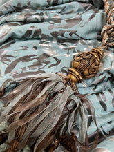 Load image into Gallery viewer, Beautiful INTERLINED Curtains 83"d x 62" wide per panel along hem lines