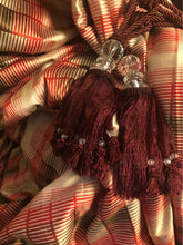Load image into Gallery viewer, Huge Super Faux Silk Interlined Curtains 90”w x 68” d (6" hem)