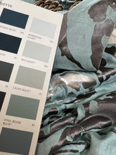 Load image into Gallery viewer, Beautiful INTERLINED Curtains 83"d x 62" wide per panel along hem lines