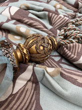 Load image into Gallery viewer, Beautiful Pair of ROMO Adelphine Designer INTERLINED Curtains 87"d x 40"w Each