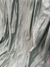 Load image into Gallery viewer, Stunning Silk Curtains with trim 90” drop x 92” wide per panel ungathered