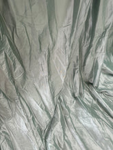 Load image into Gallery viewer, Stunning Silk Curtains with trim 90” drop x 92” wide per panel ungathered