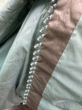 Load image into Gallery viewer, Colefax & Fowler Lucerne Silk INTERLINED Curtains 89"d x 49"w per Panel Gathered