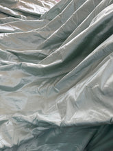 Load image into Gallery viewer, Colefax & Fowler Lucerne Silk INTERLINED Curtains 89"d x 49"w per Panel Gathered