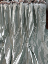 Load image into Gallery viewer, Colefax & Fowler Lucerne Silk INTERLINED Curtains 89"d x 49"w per Panel Gathered