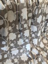 Load image into Gallery viewer, Pair Beautiful Embroidered Curtains Beige & Cream Thick Interlining 85”d x 59”w & 38”w 2 prs of each