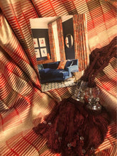 Load image into Gallery viewer, Huge Super Faux Silk Interlined Curtains 90”w x 68” d (6&quot; hem)
