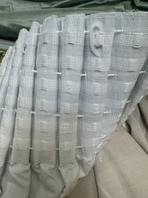 Load image into Gallery viewer, Stunning Silk Curtains with trim 90” drop x 92” wide per panel ungathered
