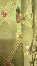 Load image into Gallery viewer, Stunning Satin Embroidery INTERLINED Curtains 106”d x 108” Width -54” ea Panel
